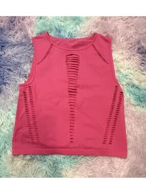 Pink Cropped Tank